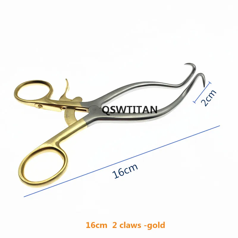 Self-Retaining Retractor 2 Claws Weitlaner Retractor Stainless Steel Orthopedic Practice Instruments