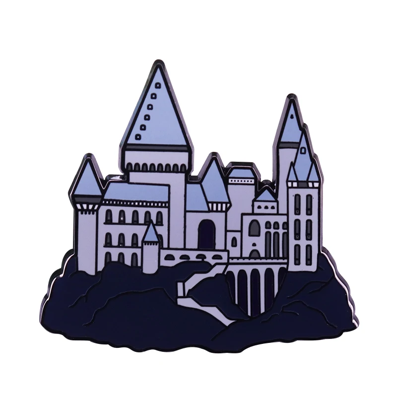 Magic castle Enamel Pin the castle is where the magic happens! Brooch Accessory