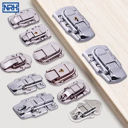 2Pcs Hardware Box Buckle Set for Tool Cabinet Lock Belt Fixed Aviation Box Accessories All Kinds of Hardware