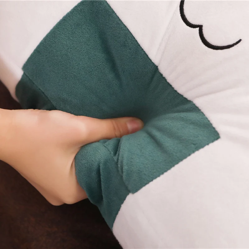 30~50cm Cute Japan Seaweed Sushi Plush Toy Emotional Stuffed White Rice Roll Food Pillow Snack Cushion Decor