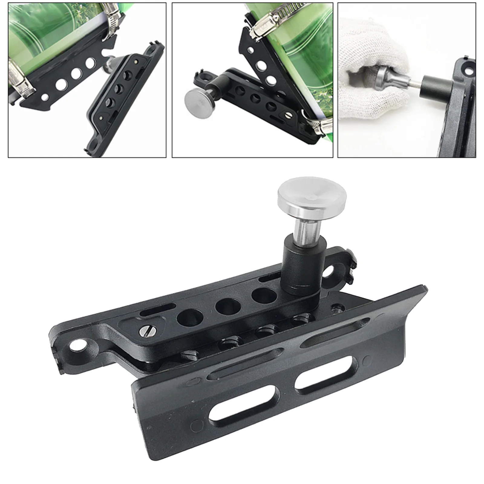 Universal Car Bar Fire Extinguisher Mount For Jeep Wrangler JKU JL JLU YJ LJ