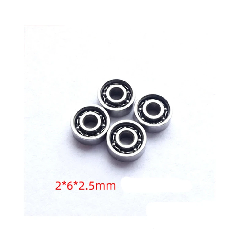 4PCS 520/620/830/950 Bearing 2*5*2.5mm/2*5*2mm/2*6*2.5mm/2*6*2mm/3*8*3mm/5*9*3mm Roller/Chassis Bearings   Tamiya Mini 4WD Car