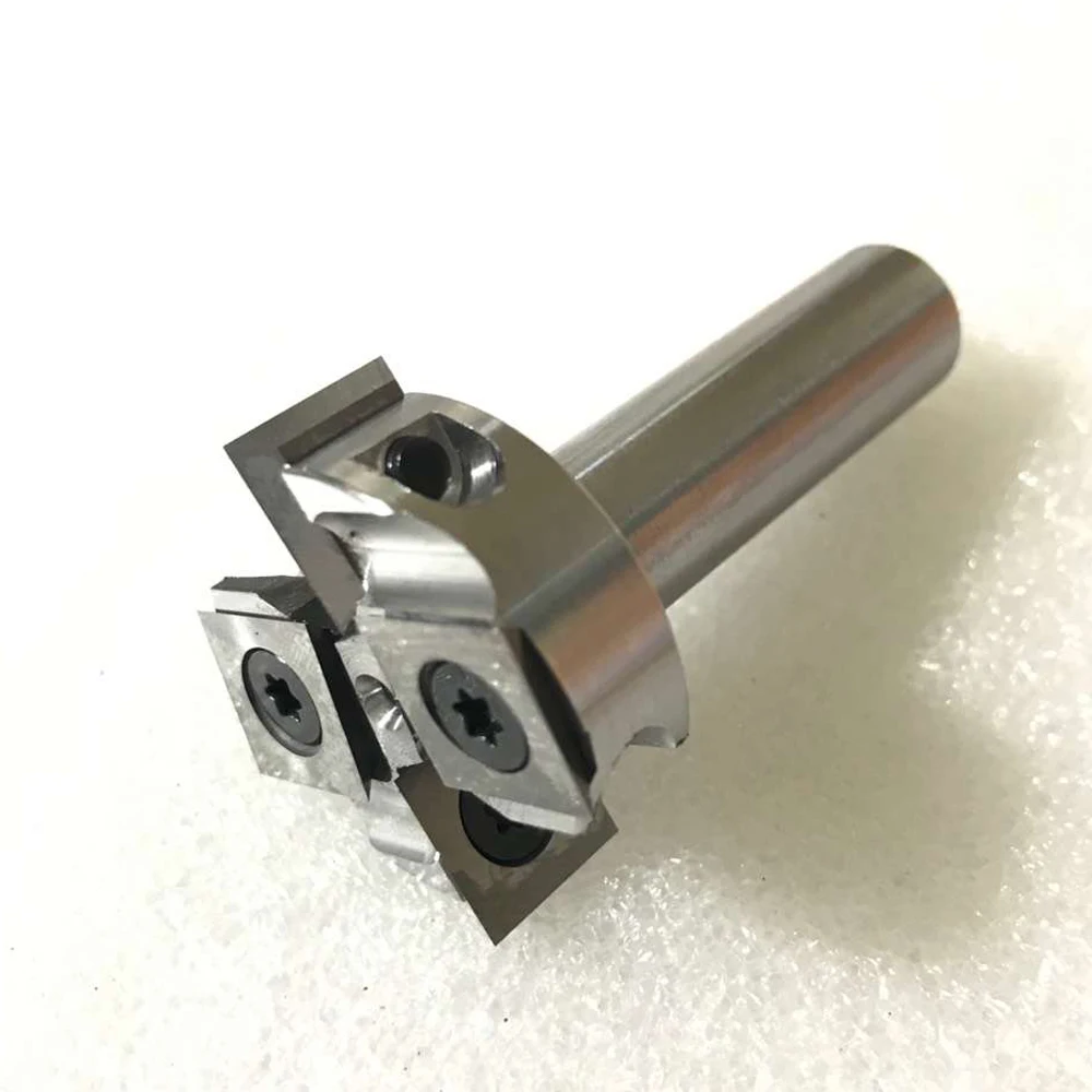 Punta del Router CNC con gambo da 12.7 e 12mm con rivestimento del pannello di copertura in stile inserto