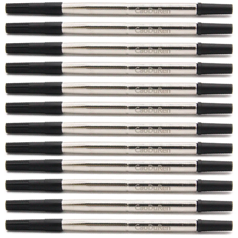 116mm long 7mm diameter Ballpen Rollerball Pen Refills Ballpen Refills For Parker 1905323 3021531 German ink