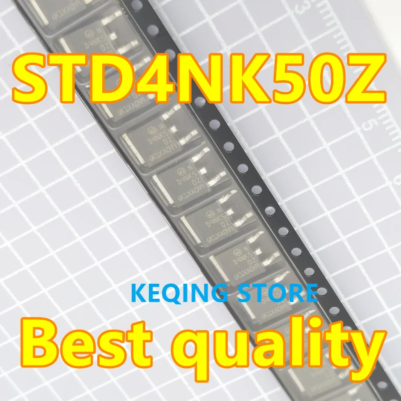 

10pcs STD4NK50Z D4NK50Z 4NK50