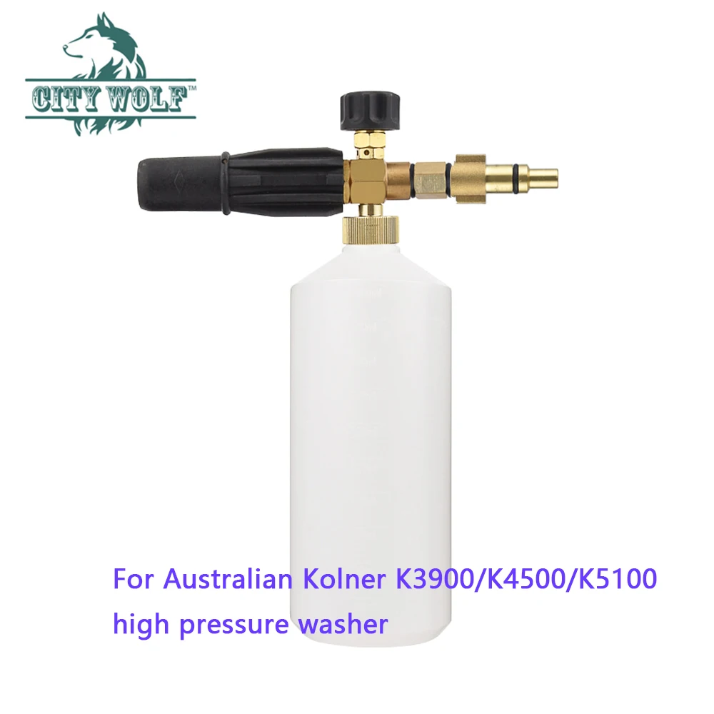 

Snow Foam Lance for Australian Kolner K3900 K4500 K5100 High Pressure Washer Power Washer Car Cleaning Bottle Lavor Parkside