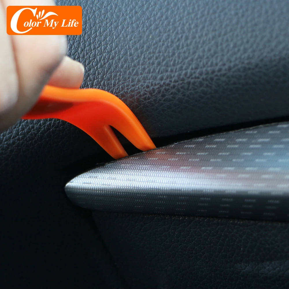 4pcs Car Removal Pry Open Tool Kit Repair Tools for Audi Q2 Q3 Q5 Q7 for BMW X1 X3 X5 X7 for Mercedes Benz GLA GLC GLK GLE GLS