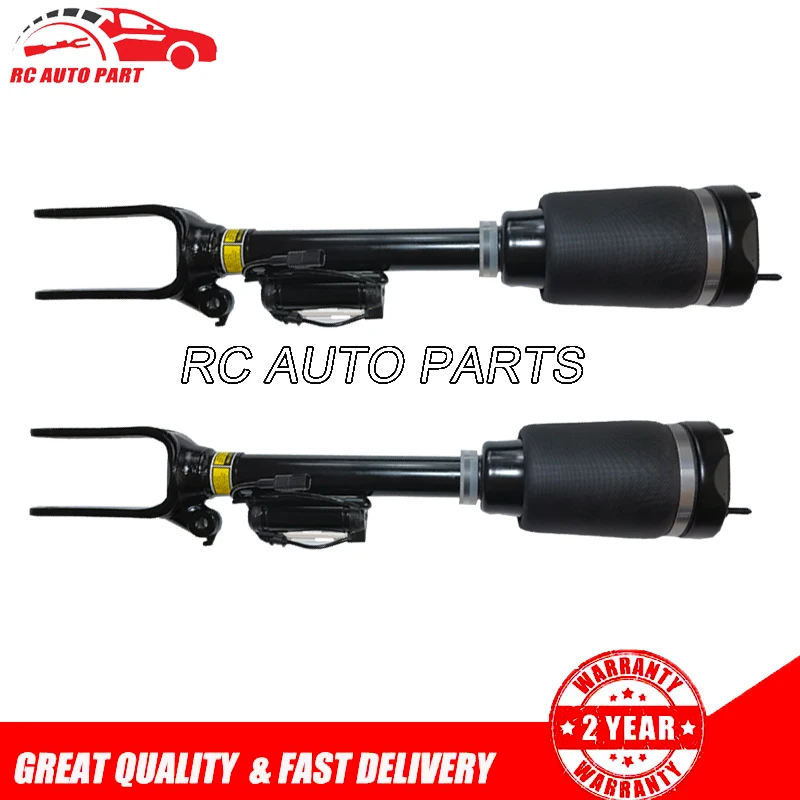 

A pair Front Left and Right Air Suspension Shock Absorber For Mercedes Benz with ADS W164 ML350 ML500 1643206013 1643202213