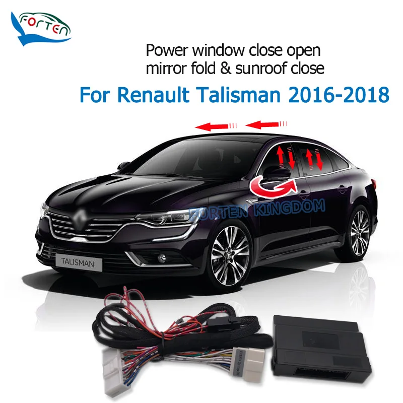 

Car Side Rear View Mirror Folding And Auto Window Closer Open Sunroof Open Closing Kit For Renault Talisman 2016-2018