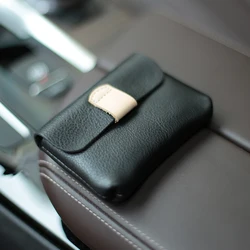New Mini Wallet Coin Purse Genuine Leather Small Purse Coin Wallets Soft Coin Purses Mini Storage Pocket Bag For Women & Men