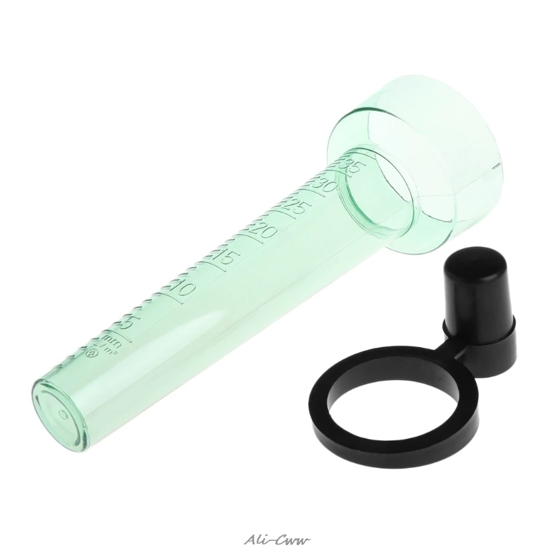 Polistirolo Pioggia Calibro Fino a 35mm Strumento di Misura Per L'acqua Da Giardino Terra