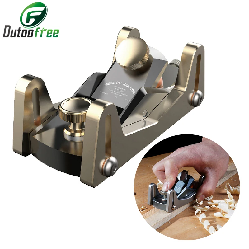 IPC Precision Wood Planer Adjustable Planer Woodworking Wood Planer Trimming Plane Mini Hand Planer Tool HP-8