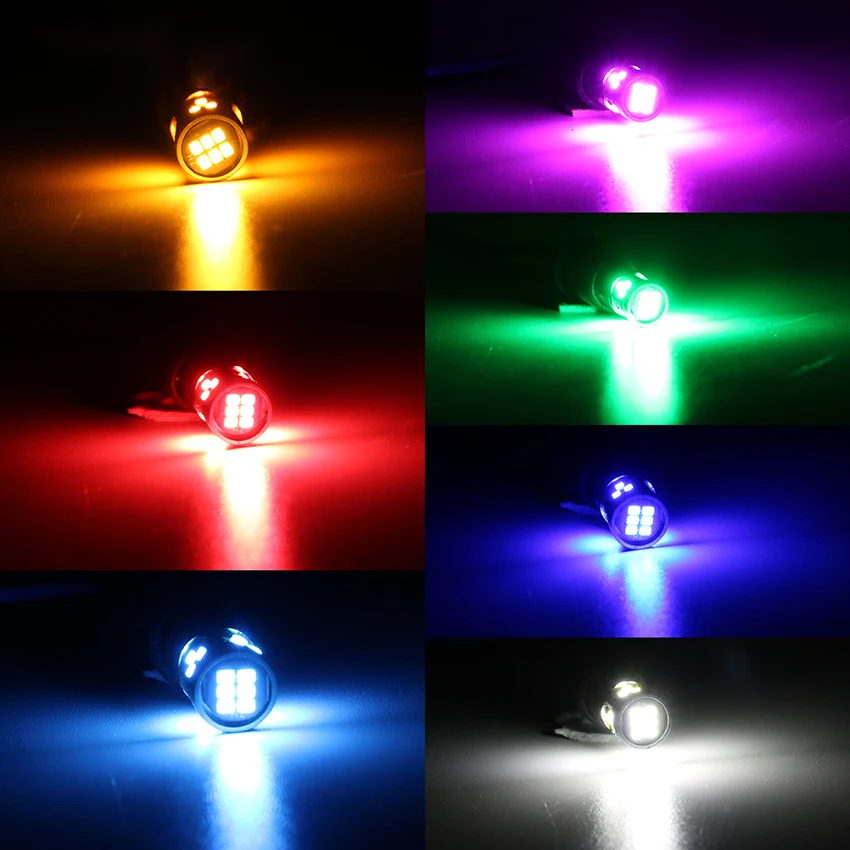 2 pz/lotto lampadina a LED T10 18SMD 2016 sostituzione auto per mappa cupola targa cruscotto luce di posizione laterale terza luce di stop