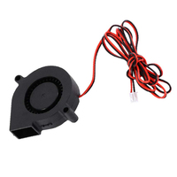 5015 12V&24V DC Cooling Fan Anet A6 A8 Turbo Fan Brushless 3D Printer Parts 2Pin  Extruder DC Cooler Blower Plastic Fans