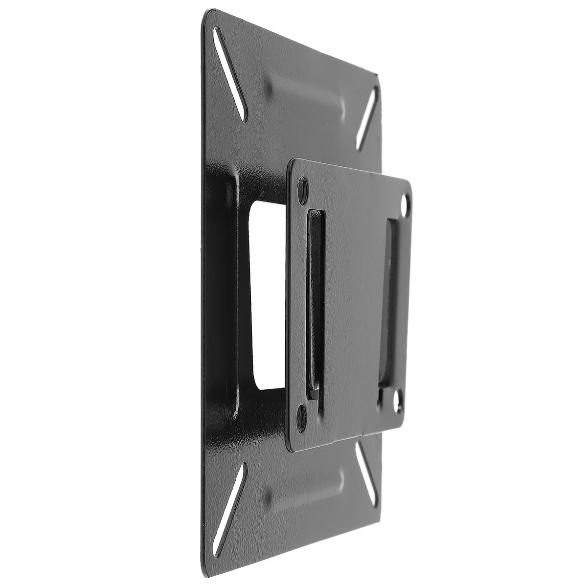 Universale Nero 15KG SPHC con Rivestimento Finito TV Montaggio A Parete Staffa per 14-24 Pollici LCD LED Monitor TV A Schermo piatto Telaio