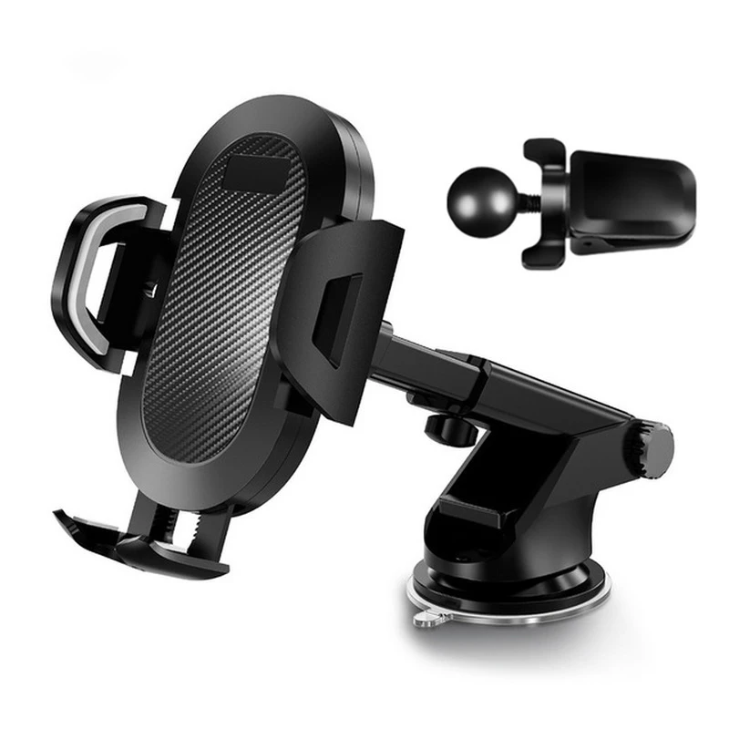 Sucker Car Phone Holder 360 Mount in Car Stand No Magnetic Support Mobile Cell Cellphone Smartphone For iPhone X Max Xiaomi