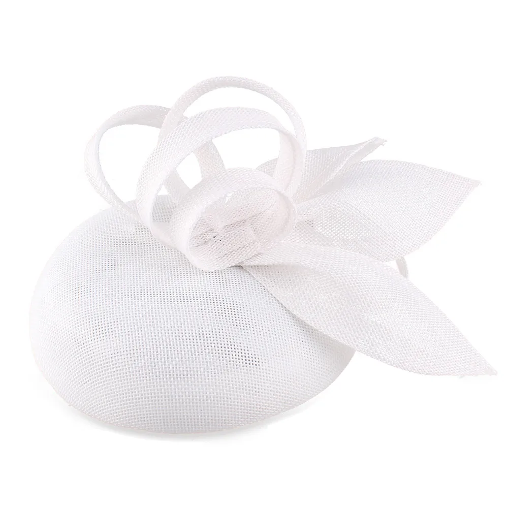 Lila Nachahmung Sinamay Fascinator Kopf bedeckung für Kentucky Derby Kirche Hochzeits feier Rennen Frauen Braut ereignis Anlass Hut – Detail 30