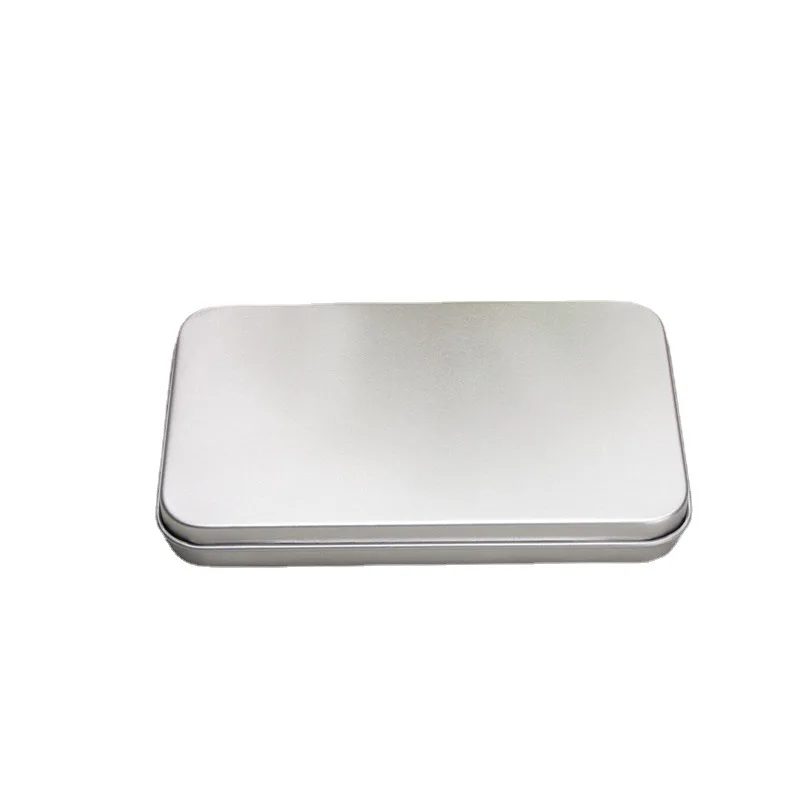 Pack of 10 PCS Square Metal Box Container Packaging Box Storage Silver White Black