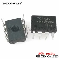 Controlador MOSFET IC 6A HS DIP8, TC4420CPA, TC4420C, TC4420, 10 unidades