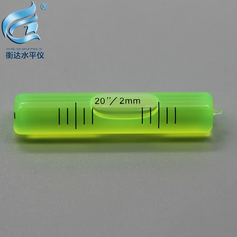 Độ Chính Xác Cao Ngang Bong Bóng 20 "/2Mm Kính Ống Nước Bong Bóng