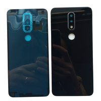 ZUCZUG Original Glass Rear Housing For Nokia X6 6.1 Plus TA-1083 TA-1099 TA-1116 TA-1103 Battery Cover Back Case With Logo