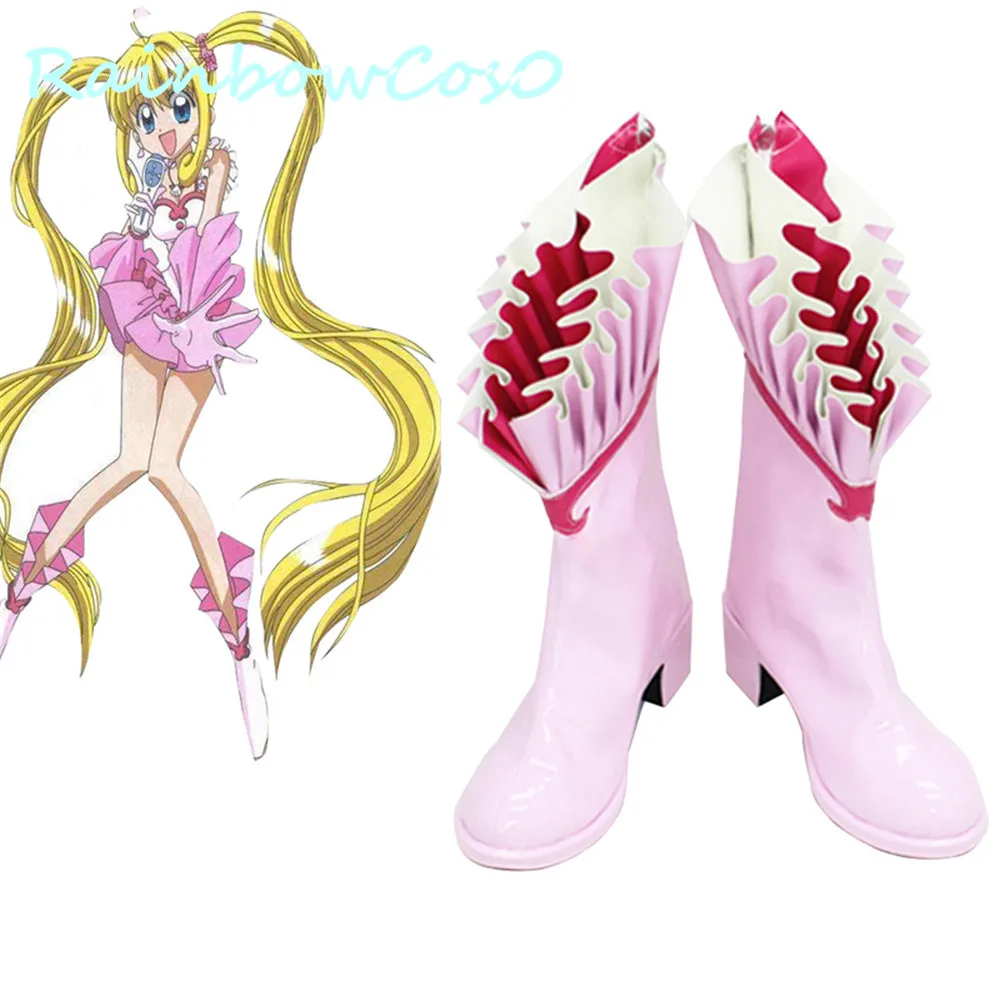 Mermaid Melody Nanami Ruchia Cosplay Shoes Boots RainbowCos0 Christmas Game Anime Halloween