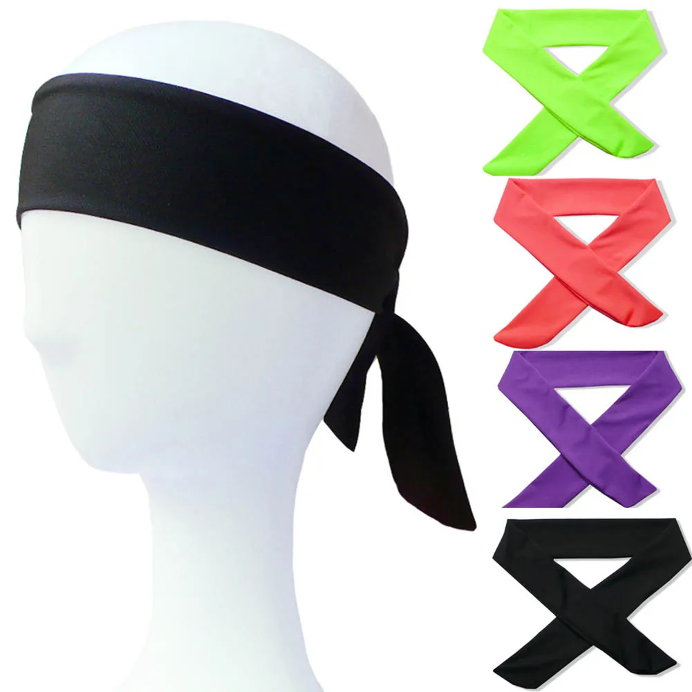 Diadema Ninja para hombre y mujer, el pelo para banda elástica para deportes, tenis, correr, gimnasio, Fitness, baloncesto, Yoga, sombrero pirata