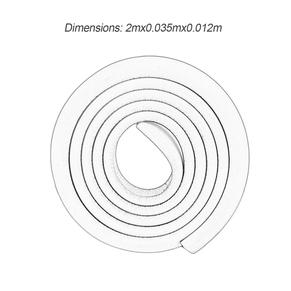 2M Baby Sicherheit Stoßstange Wache Kinder Schutz Tisch Schreibtisch Rand Ecke Schutz Streifen Möbel Gummi Schaum Stoßstange Kollision