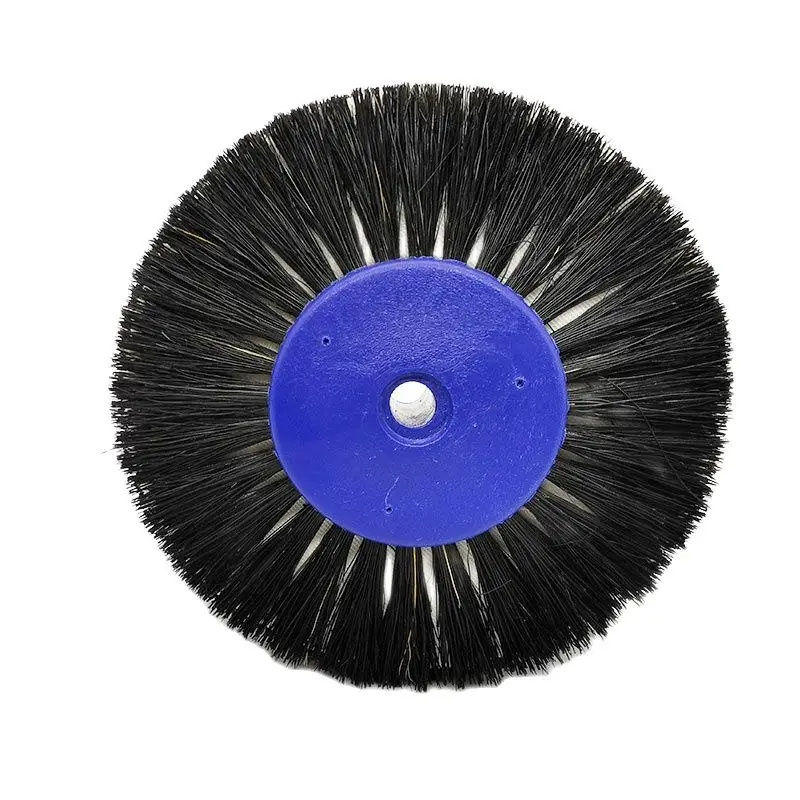 5Pcs Dental Laboratory Latch Polishing Brush Dentistry Odontologia Wheel Rotary Tool Black Buff Low Speed Micro Motor