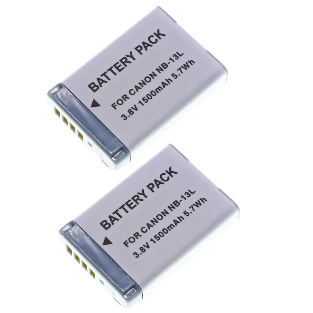 2 個 NB 13L NB13L NB-13L バッテリーキヤノン CB-2LH キヤノン PowerShot SX740 HS
