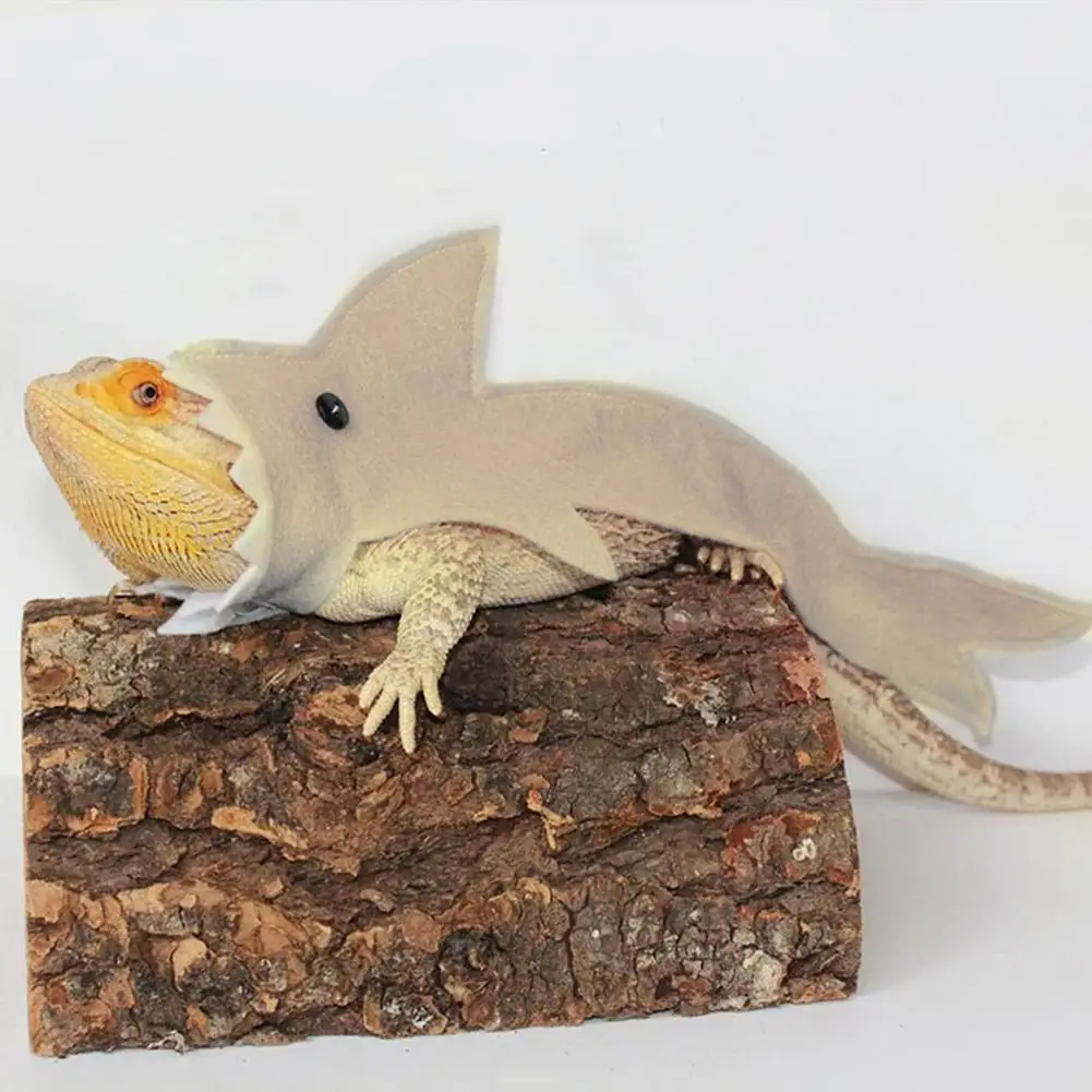 Reptile Critter Lizard Shark Costume For Bearded Dragon Reptiles Clothes Lizard Shark Clothes Small Pet Clothes Gecko