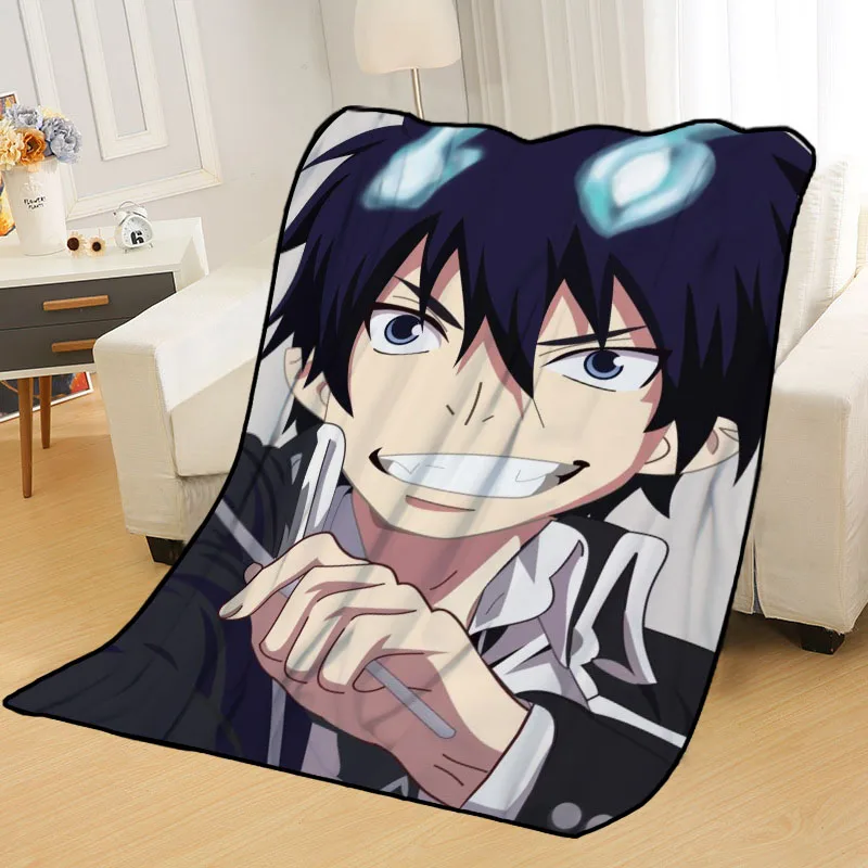 New Arrival Blue Exorcist Blankets Printing Soft Blanket Throw On Home/Sofa/Bedding Portable Adult Travel Cover Blanket