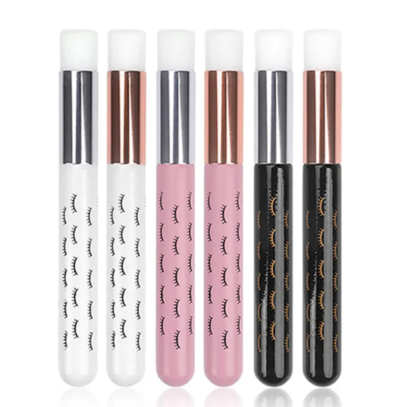 Professional Lash Shampoo Brushes Soft Eyelash Extensions Cleaning Brush Eyebrow Nose Comedones Cleansing Lash Shampoo Tools