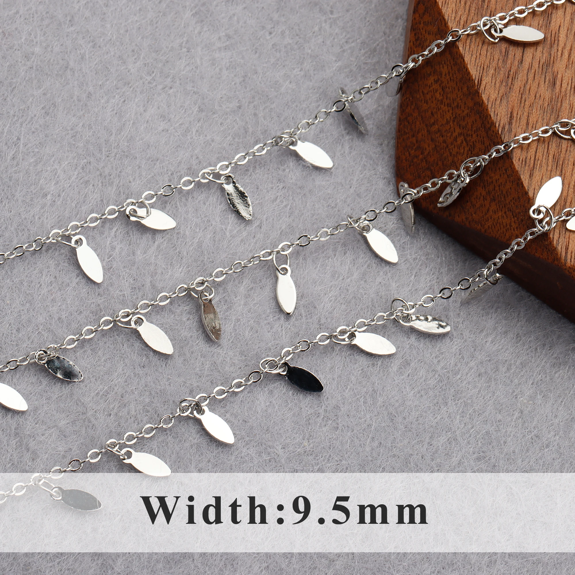 GUFEATHER C181,diy chain,pass REACH,nickel free,18k gold rhodium plated,copper,charm,jewelry making,diy bracelet necklace,1m/lot