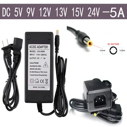 AC/DC Universal Power Adapter Supply 220V TO 12V 24V 15V 9V 13V 5V 5A Charger Converter Switching Power Supply For LED Lamp