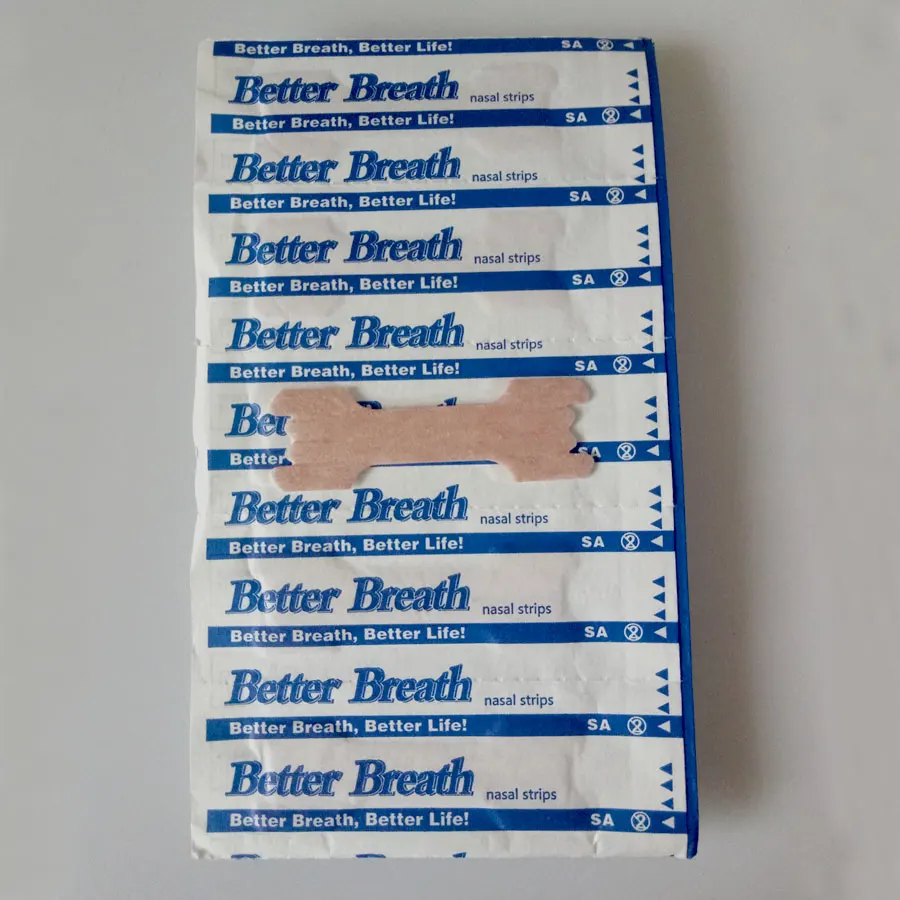 

20Pcs/lot Anti Snoring Nose Patches Better breath Right Nasal Strips Snoring Stop Nasal Strips Sleep Better Health Care Patch Pr
