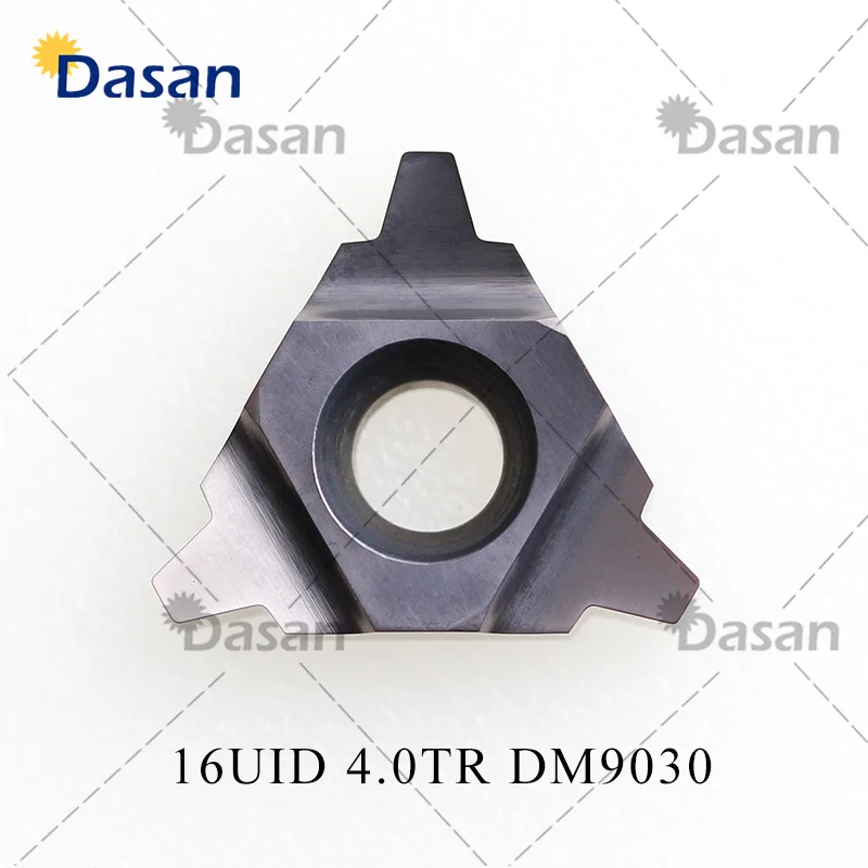 10PCS 16UID GER 4.0TR  5TR 6 TR 5ACME 11UID 2.0TR 3.0TR 4TR Carbide Threading Inserts Original U Thread Blade Lathe Cutter Tool