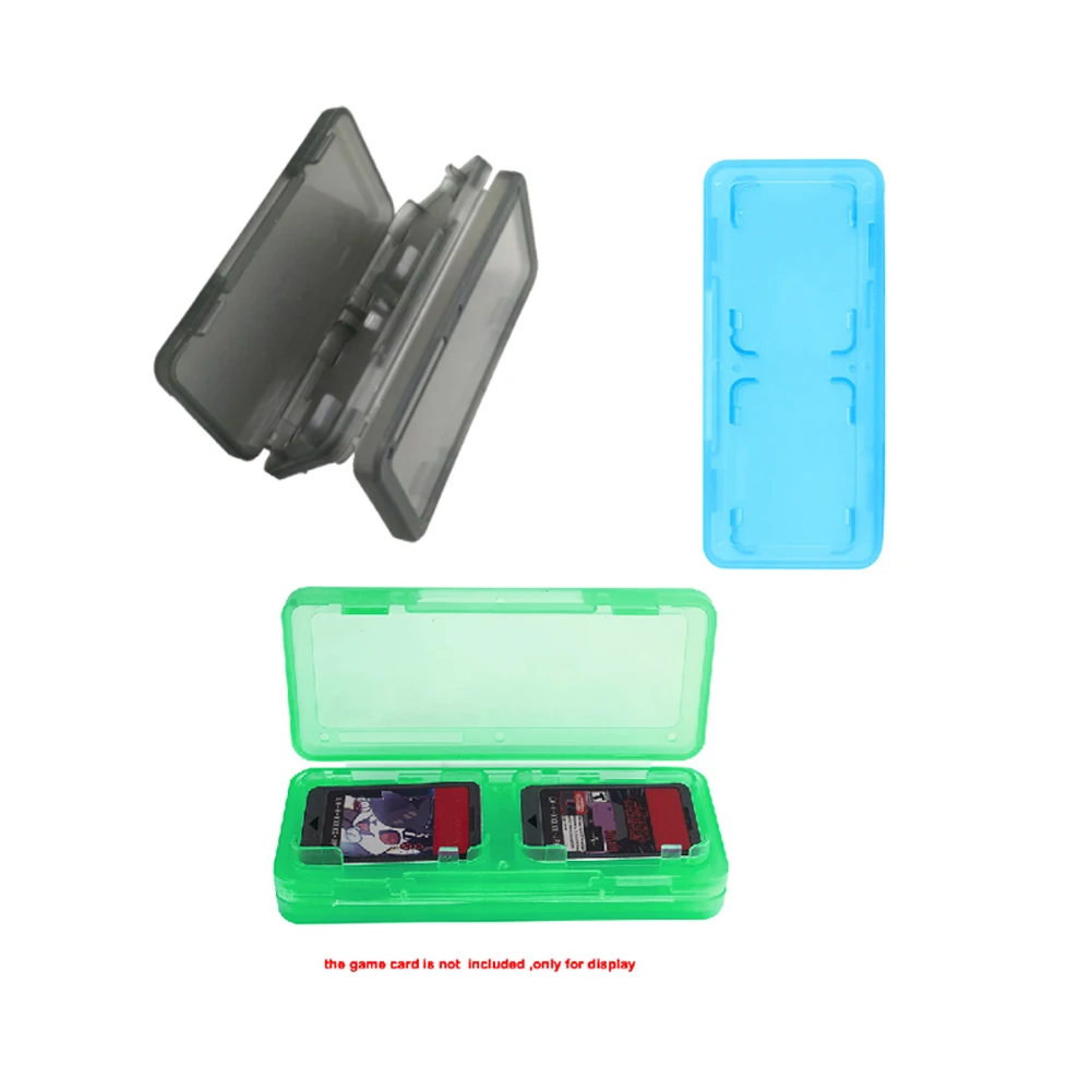 Funda 4 en 1 de Material plástico duro, Carcasa protectora para tarjeta de memoria, soporte para consola Switch NS