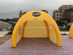 Sell 4/4 meters of PVC airtight tents outdoor commercial advertising tents do not need to build fast open inflatable tents