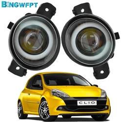 Dla Renault Clio 3/III Hatchback Grandtour Estate 2005-2014 BINGWFPT światła do jazdy dziennej żarówka LED światło przeciwmgielne lampa przeciwmgielna 12V