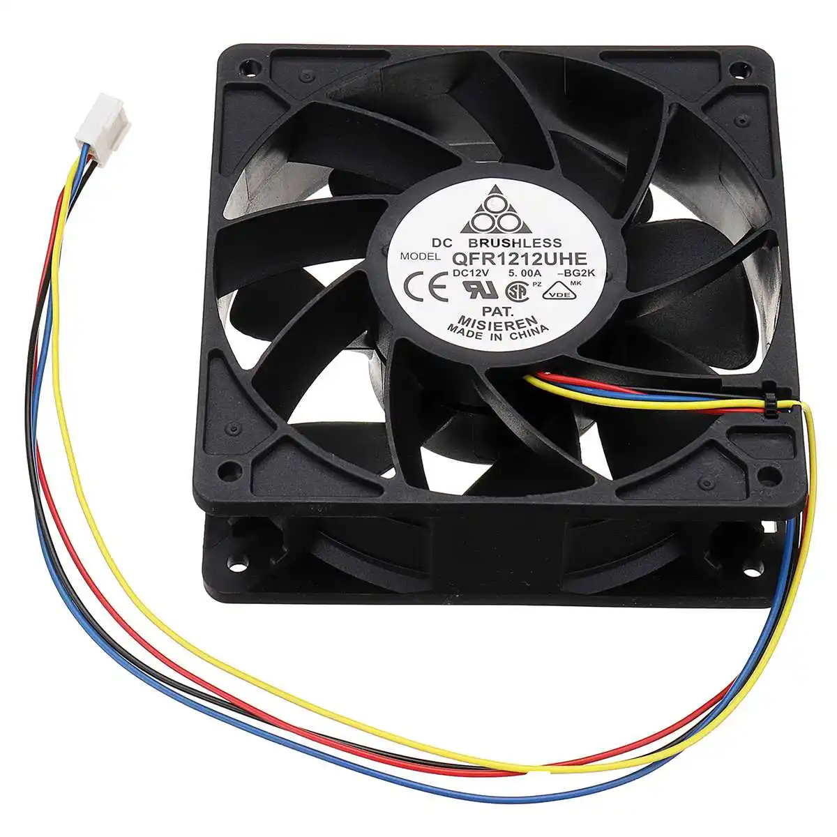 7500RPM مروحة التبريد 4-pin موصل استبدال ل Antminer Bitmain S7 S9 12 فولت الكمبيوتر وحدة المعالجة المركزية مروحة التبريد