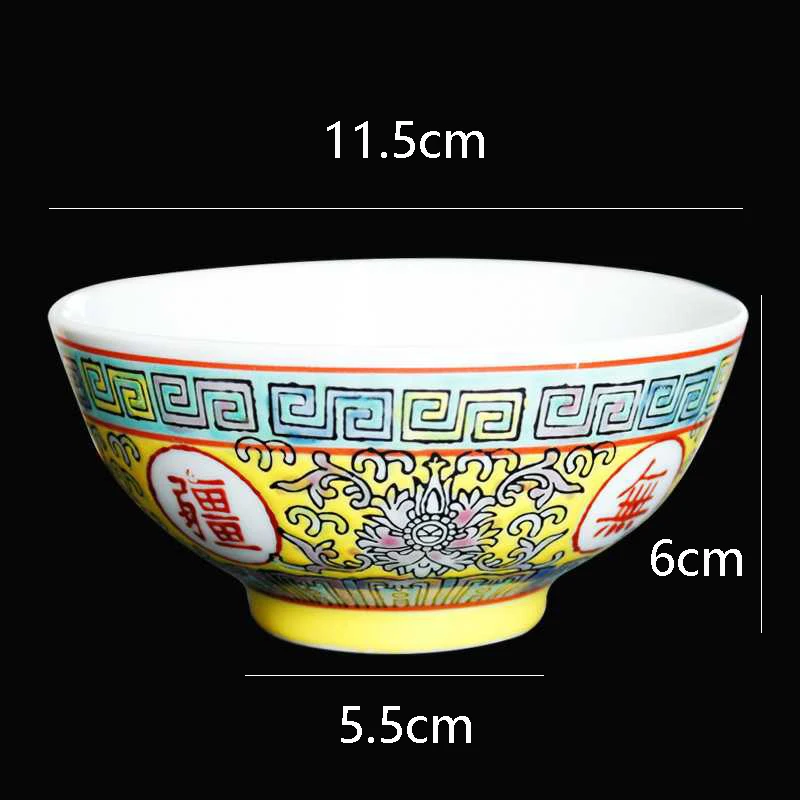 Jingdezhen Bowl Chinese style Factory Products Zhengde Straight Mouth Old style Tableware Ceramic Bowl Noodles Bowl Soup Bowl