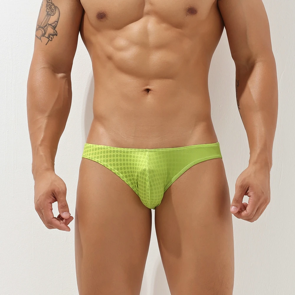 SEOBEAN Men Underwear Sexy Breathable Comfortable Underpants Cueca Quick Dry Male Briefs