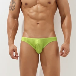 SEOBEAN-ropa interior Sexy transpirable para hombre, calzoncillos cómodos de secado rápido, Cueca