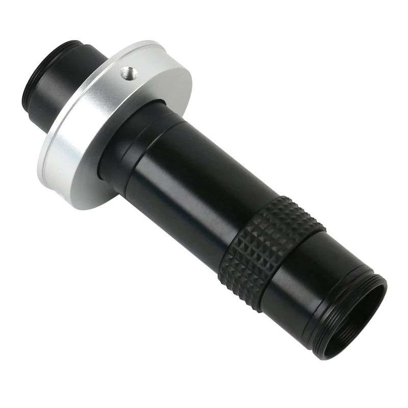 1X - 200X C mount Lens Interface Continuous Zoom C / CS interface High Coverage For CCD CMOS Industry Video Microscope Camera