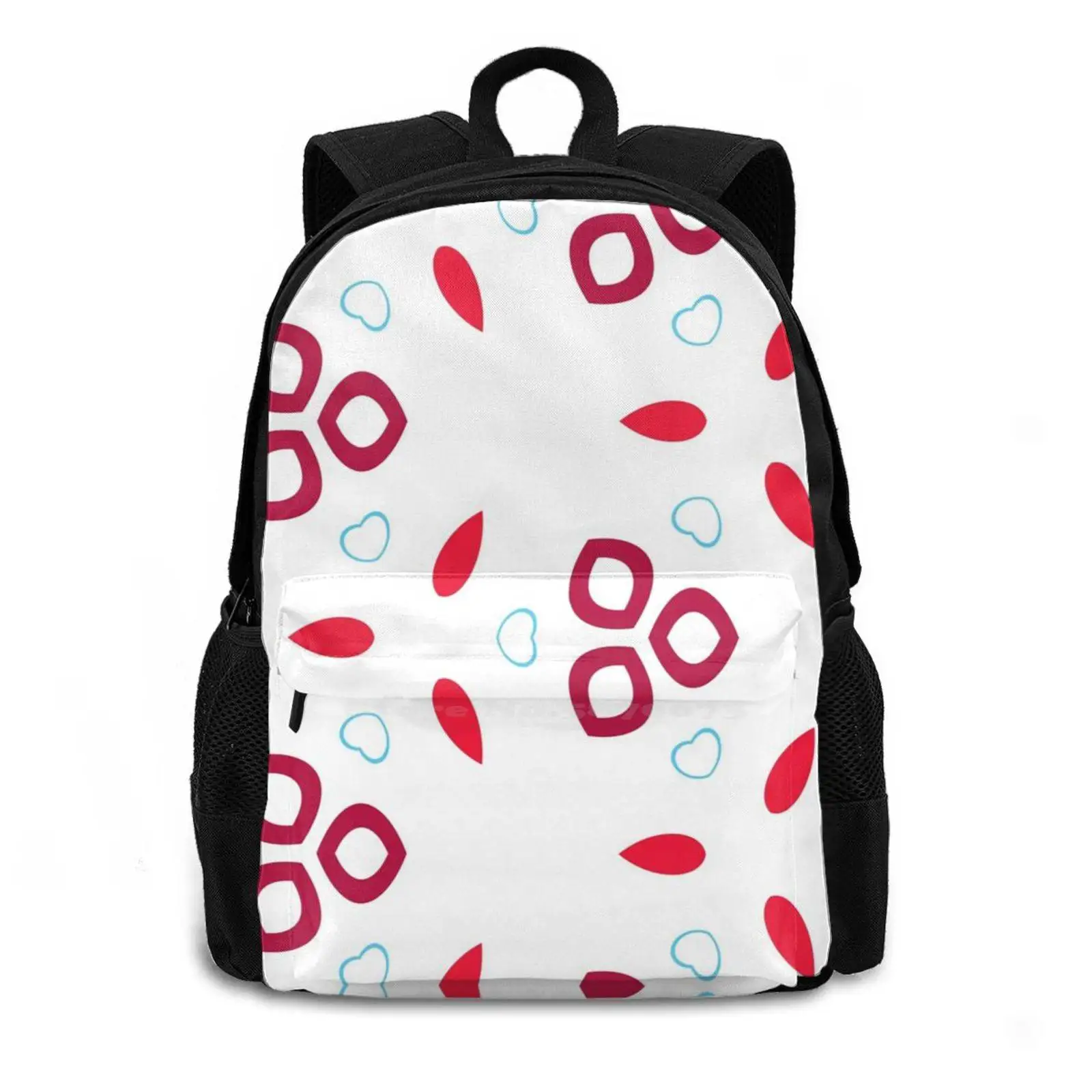 Yellow Color Design Circle Seamless Colorful Repeat Pattern 3d Print Design Backpack Casual Bag A Perfect Circle Pro Area