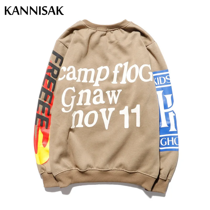 بلوزات نسائية مطبوعة من الصوف رقبة دائرية بلوفرات نسائية ملابس خروج واسعة Harajuku بلوزة للخريف والشتاء ملابس زوجين غير رسمية