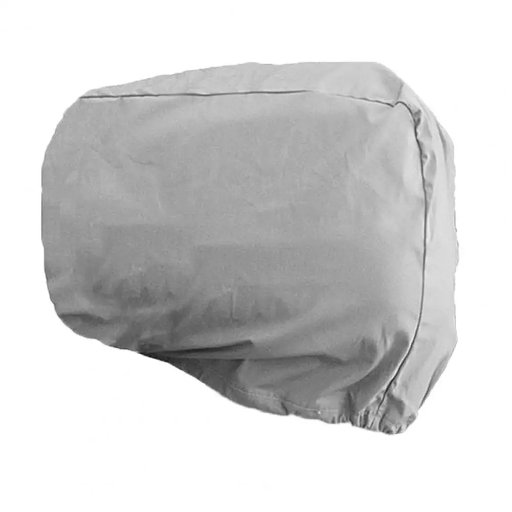 Boat Outboard Cover Double-stitched Interlock Seam Anti-stretch Polyester Heavy Duty Outboard Motor Cover for 10/40/100/200HP Bo