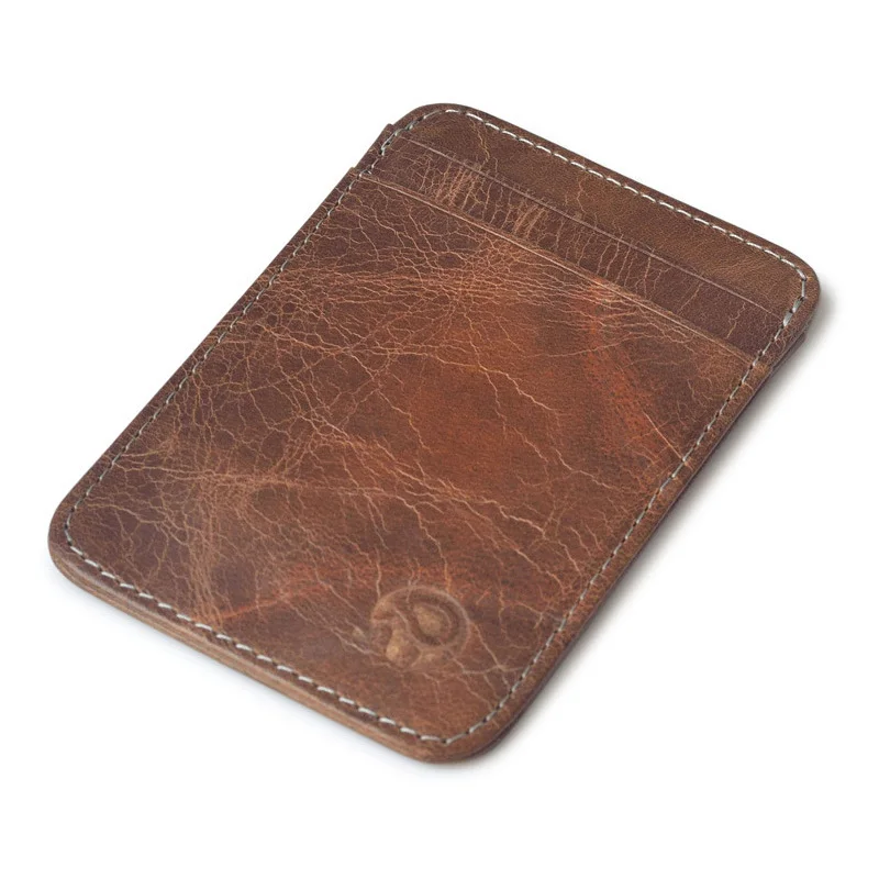 

5 Card Holder Genuine Leather Credit Card Holder Porte Carte Bancaire Coe Leather Cardholder Card Case Wallets