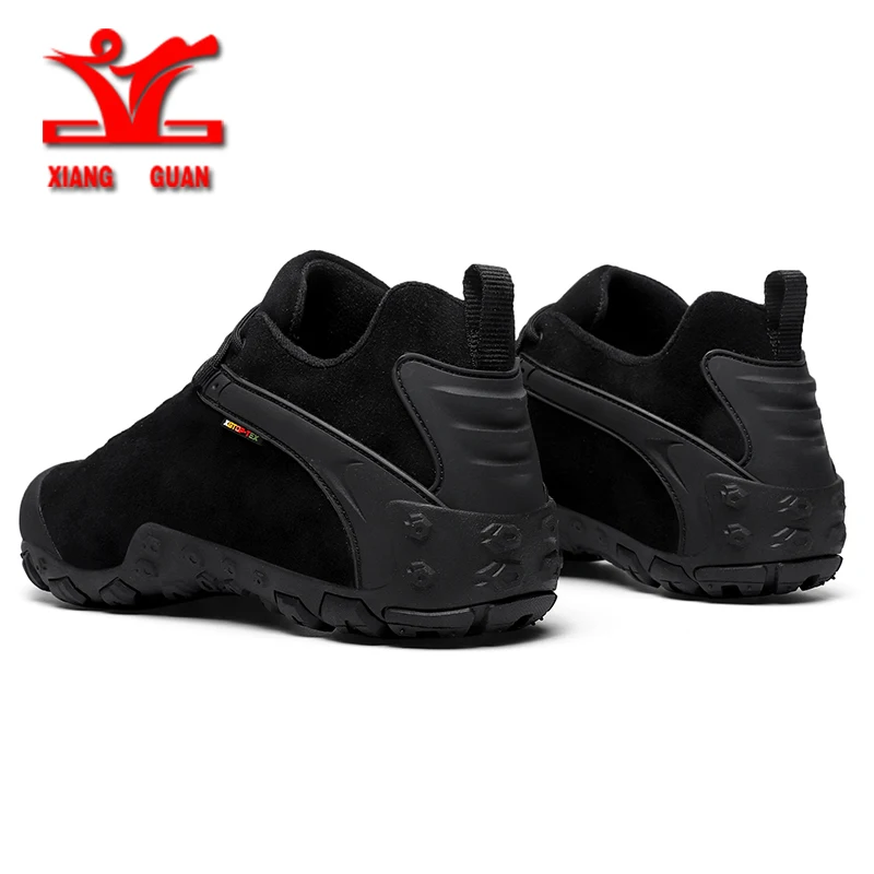 XIANGGUAN 2021 Hiking Shoes Men Slip Resistant Waterproof Hiking Sneaker Men High Quality Anti Fur Sports Sneakers Men Size36-45